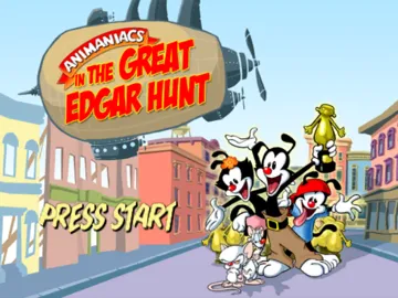 Animaniacs - The Great Edgar Hunt screen shot title